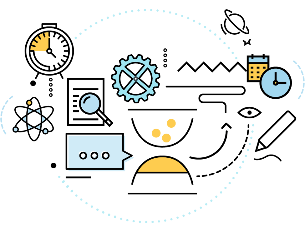 Image that involves time